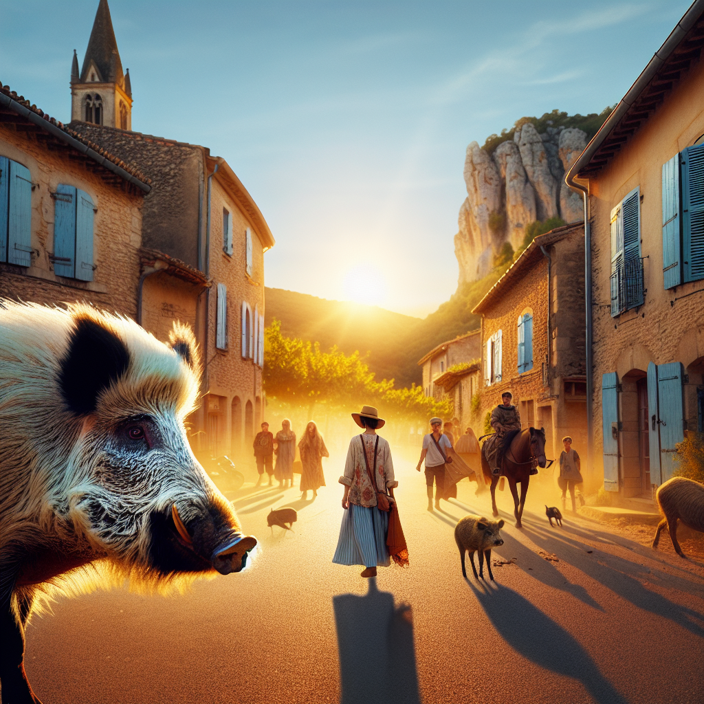 Le Sanglier Blanc de Varages et sa Rencontre Inattendue