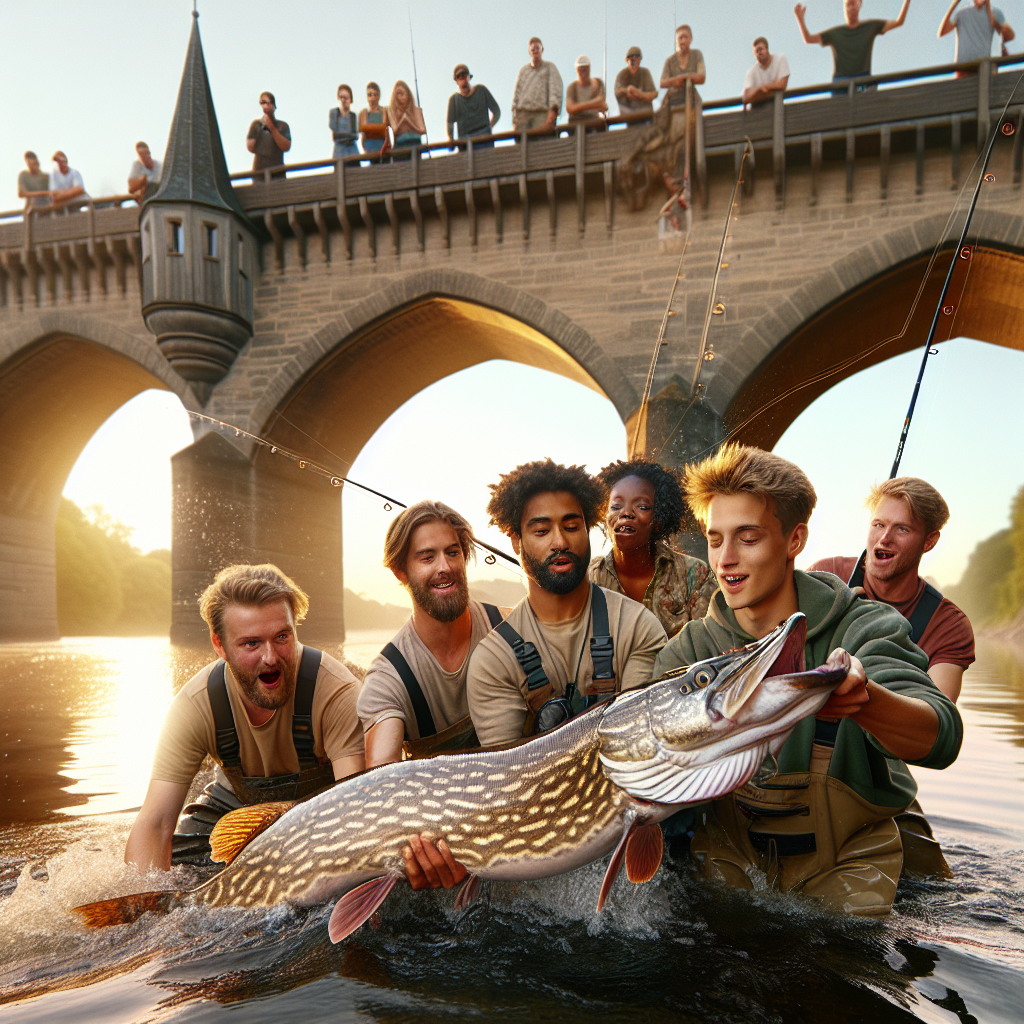 Capture géante au Pont du Diable