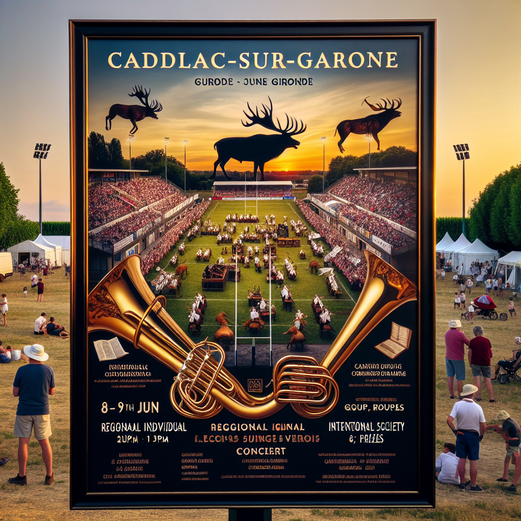 Concours de Trompes de Chasse à Cadillac 2024