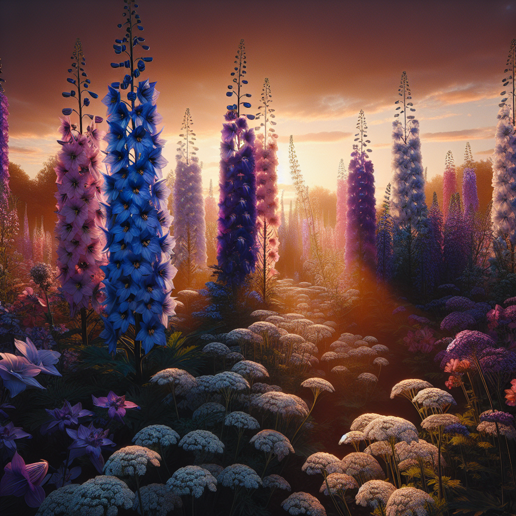 Le charme des delphiniums dans votre jardin