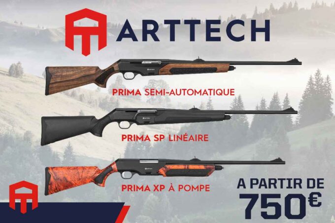 La Carabine Arttech PRIMA pour les Chasseurs de Grands Gibiers dès 750 euros