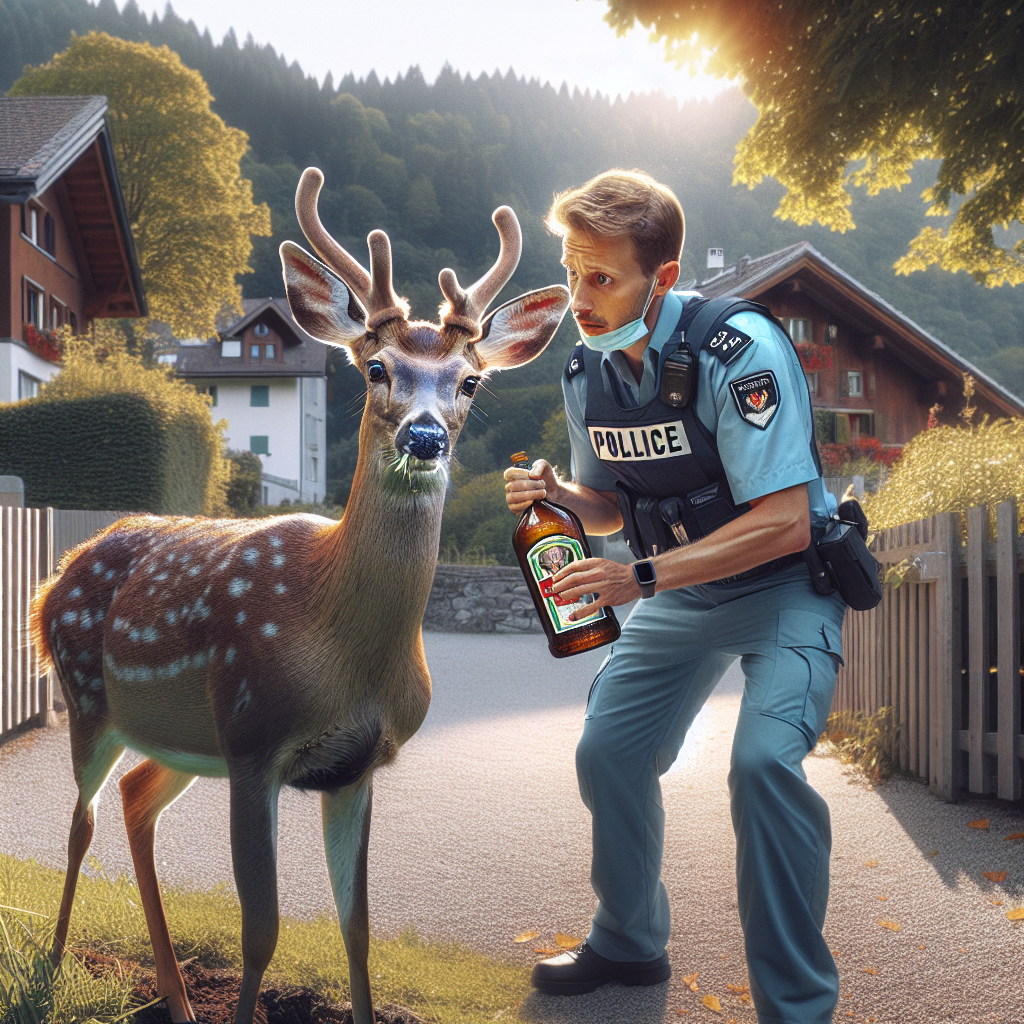 Quand un Chevreuil Ivre Fait Sensation dans le Jura