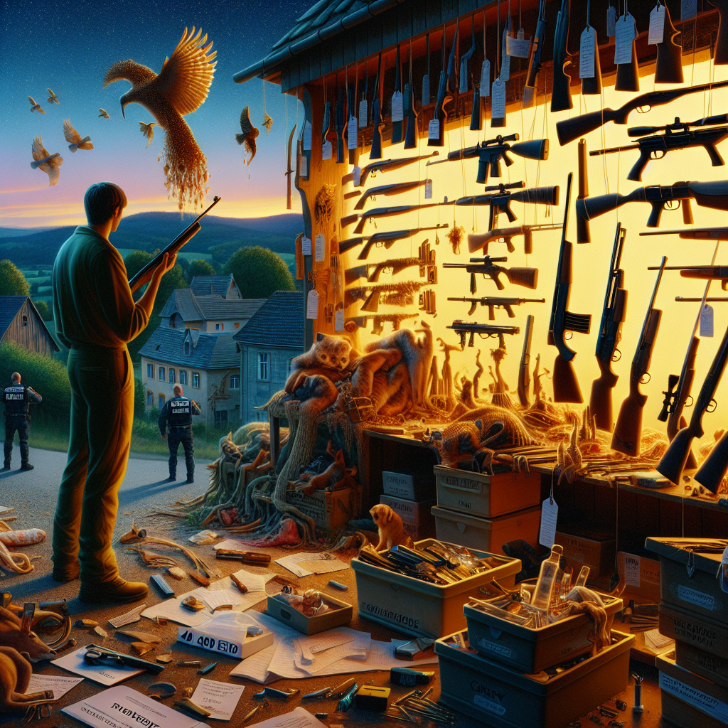 Un Passionné de Chasse Jugé pour Détention Illégale d'Armes à Oiry