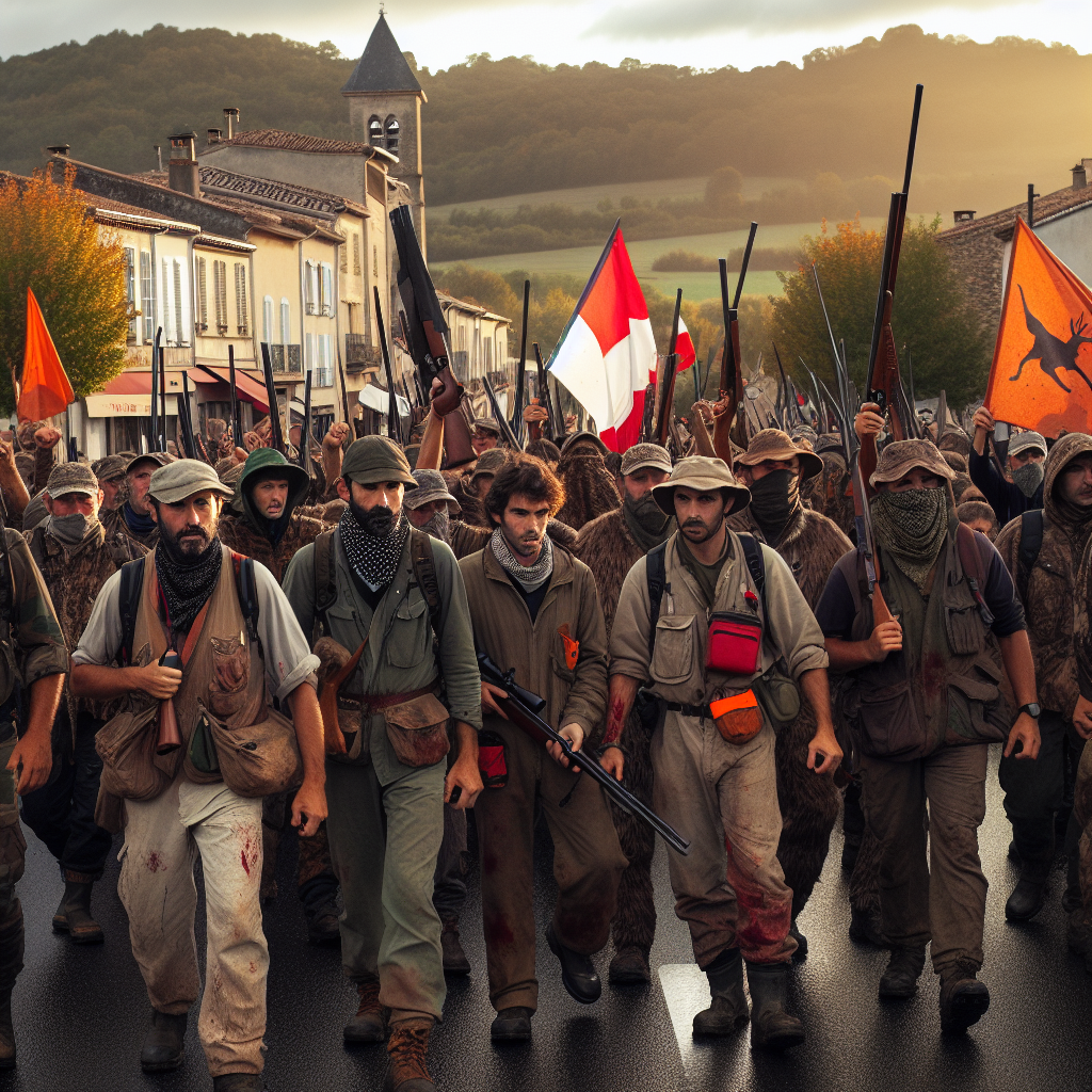 Les Chasseurs du Sud-Ouest en Rébellion Contre l'Interdiction des Chasses Traditionnelles