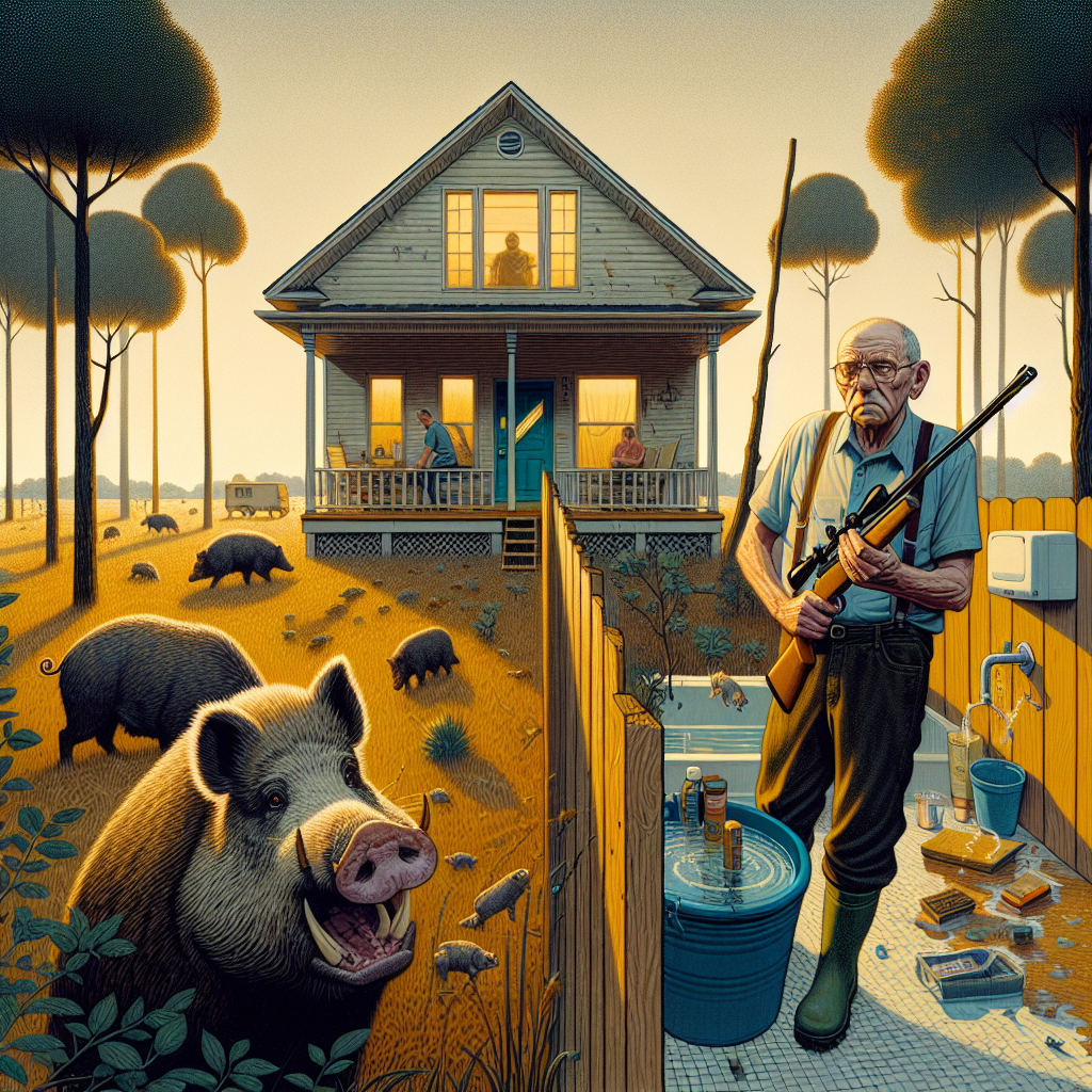 Vendée une balle de fusil perce la porte d'une salle de bain lors d'une battue