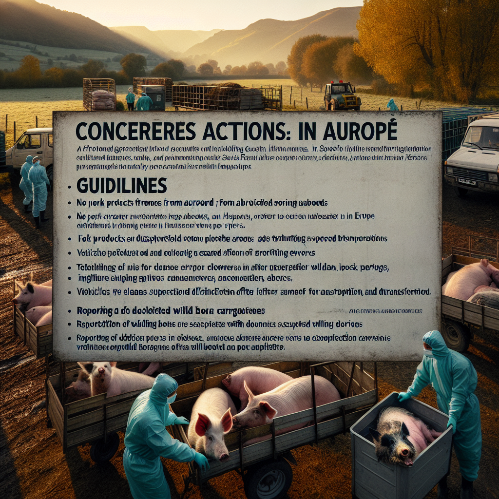 Lutte en Savoie Contre la Peste Porcine Africaine