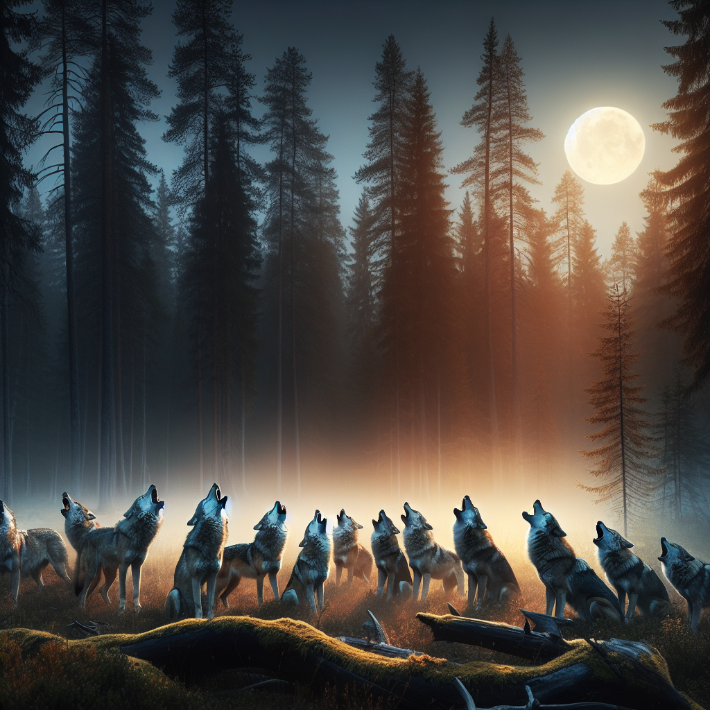 Pourquoi les loups hurlent-ils