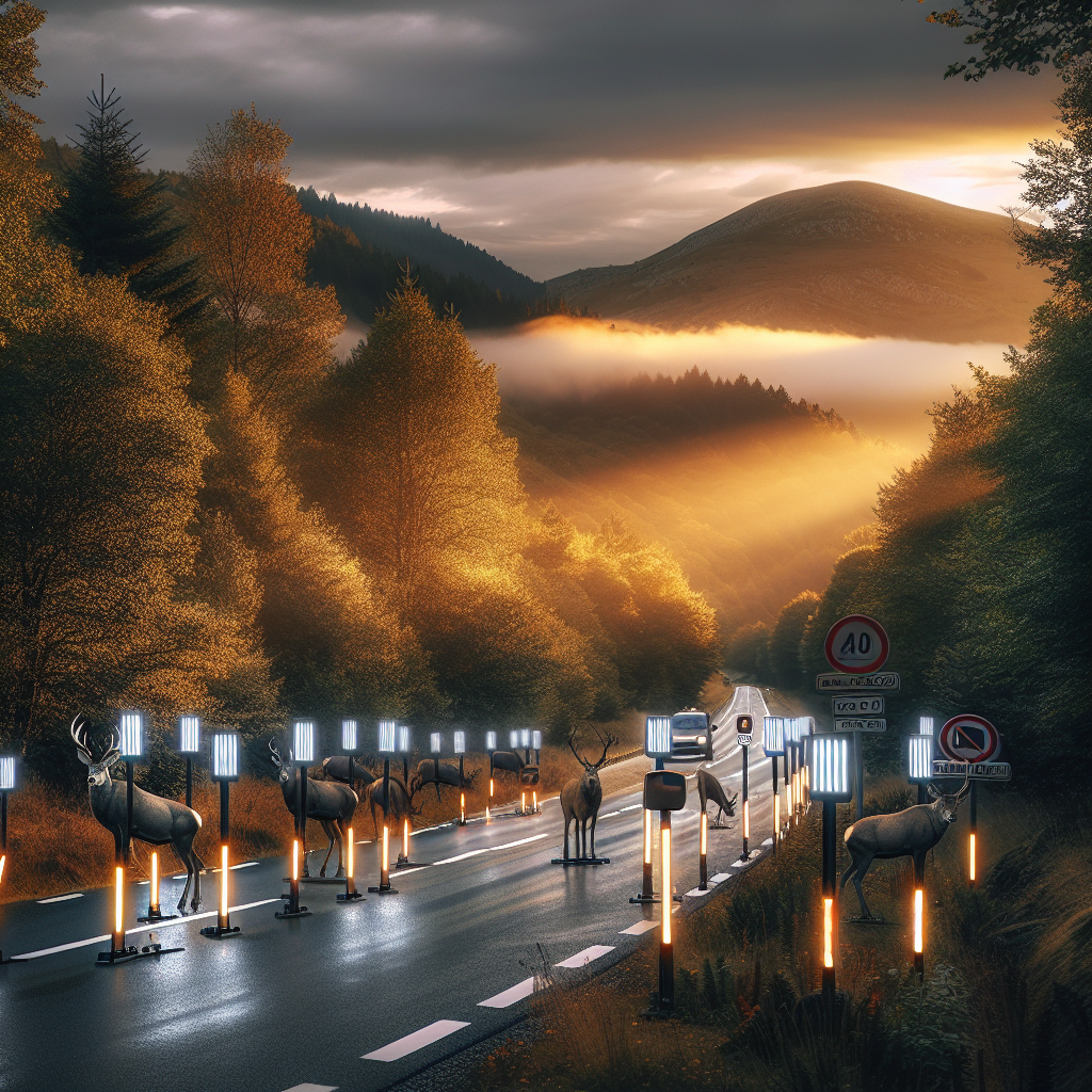 Initiative des Chasseurs en Ariège pour Éviter les Collisions avec le Grand Gibier