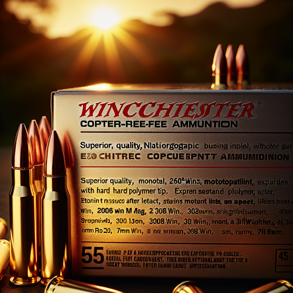 Winchester Copper Impact chasse écologique sans plomb