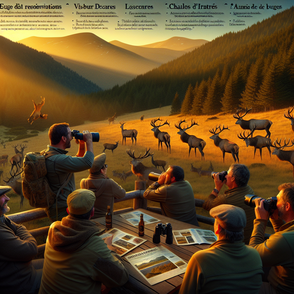 Le cerf brame à Iraty dans le massif de l'Escalier