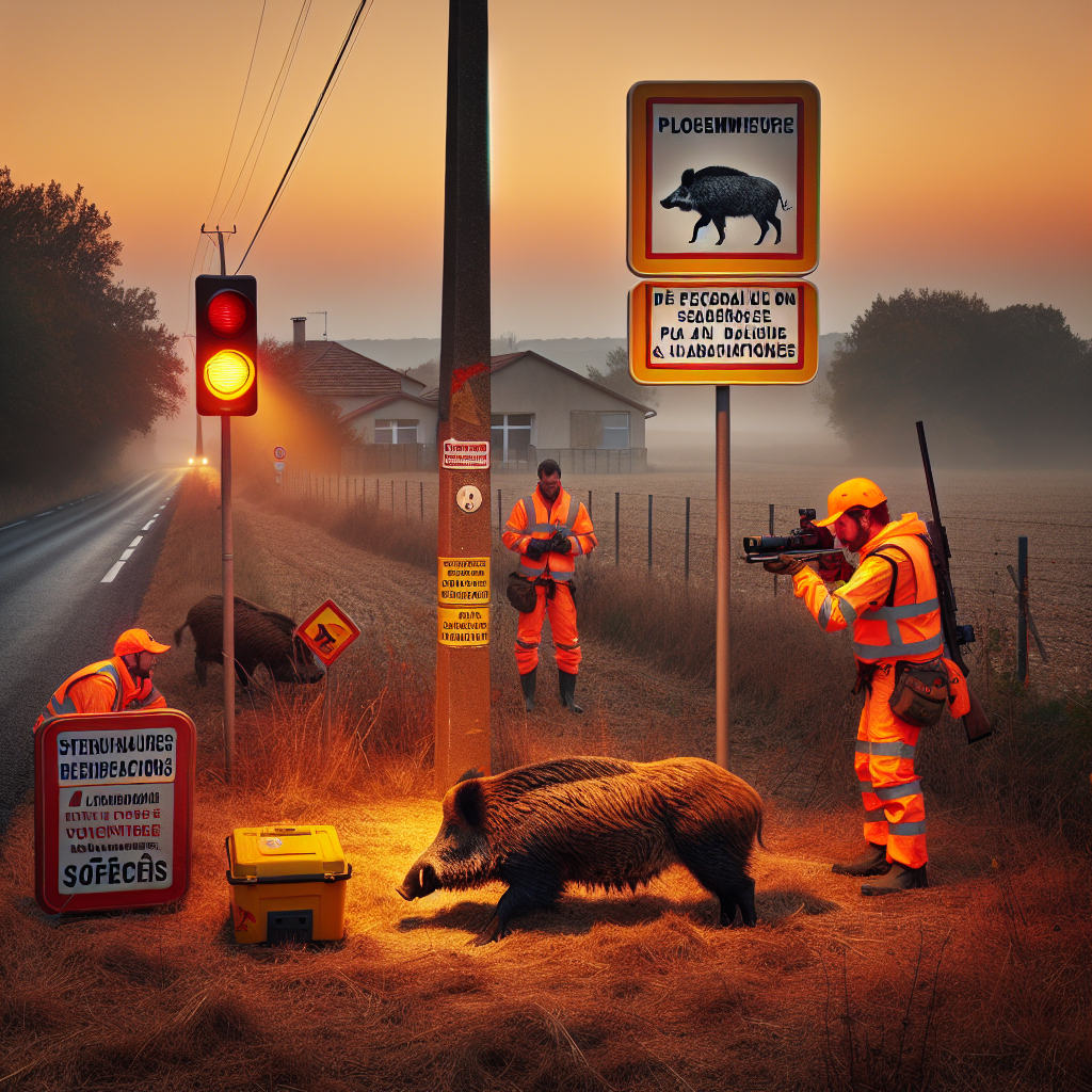 27 sangliers abattus à Ploemeur en deux mois : La mairie et les chasseurs intensifient les battues