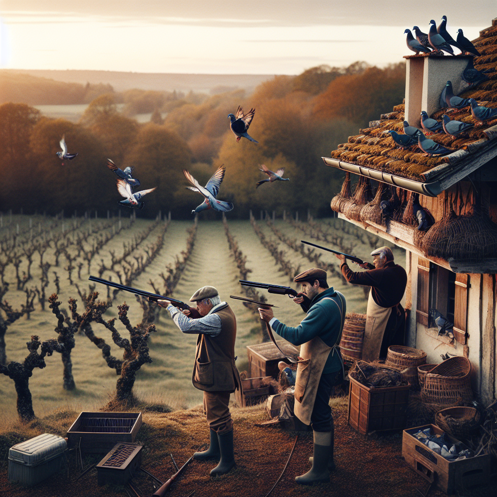 France 3 Dordogne Découverte d'une Palombière et de la Fièvre Bleue