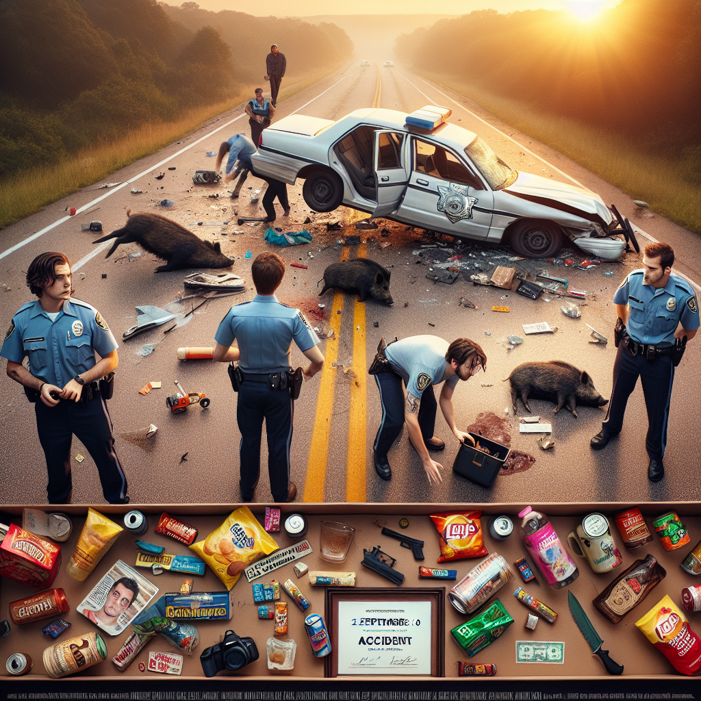 Ils font plusieurs tonneaux en évitant un sanglier les gendarmes retrouvent dans le coffre le butin de plusieurs cambriolages