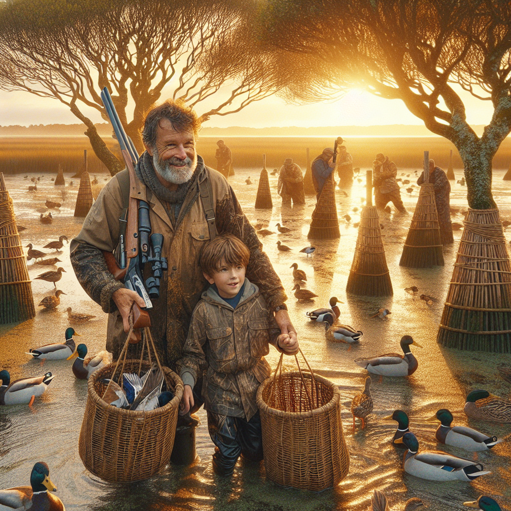 La chasse au gabion atout pour la biodiversité des marais du Cotentin