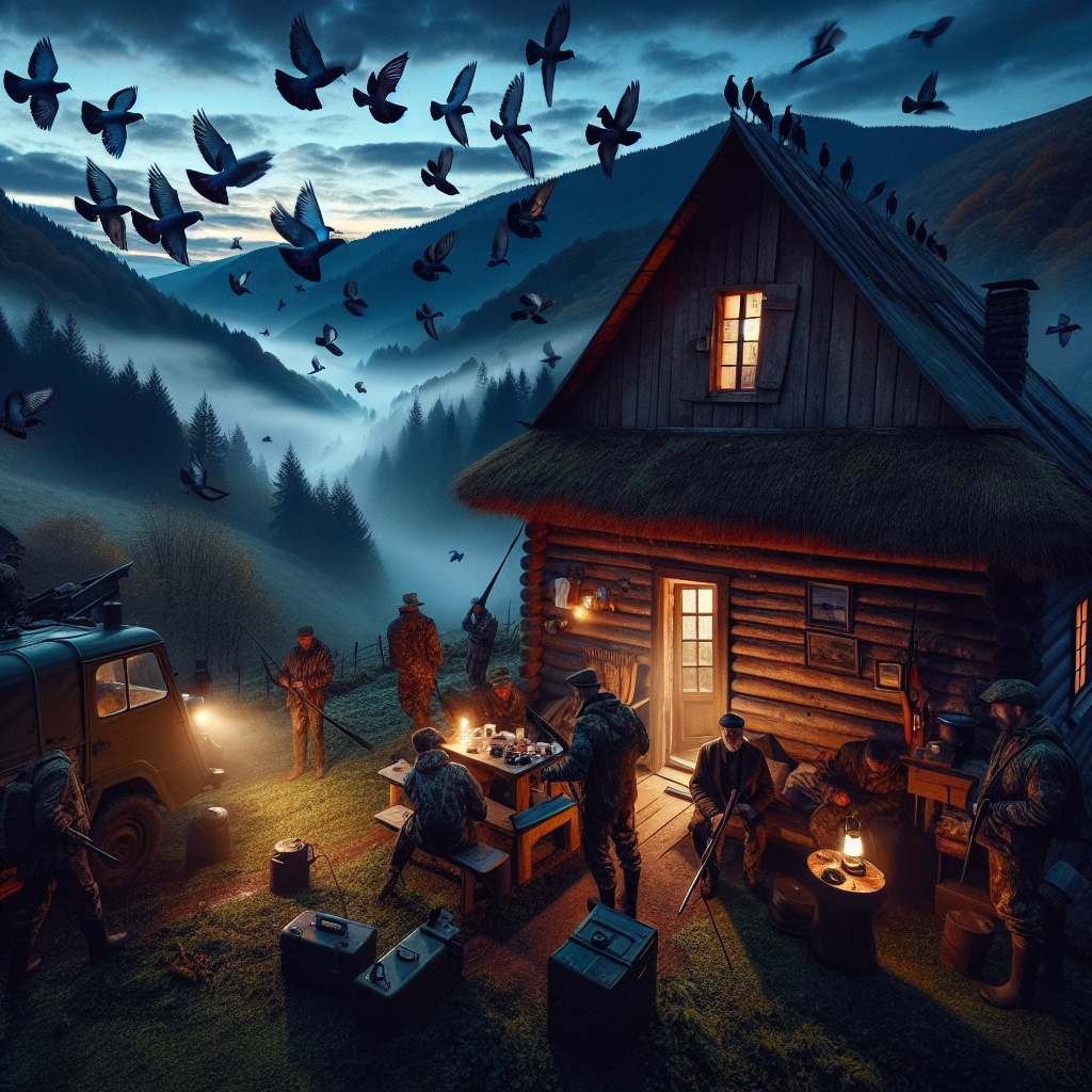 Palombière tradition chasse amitié convivialité