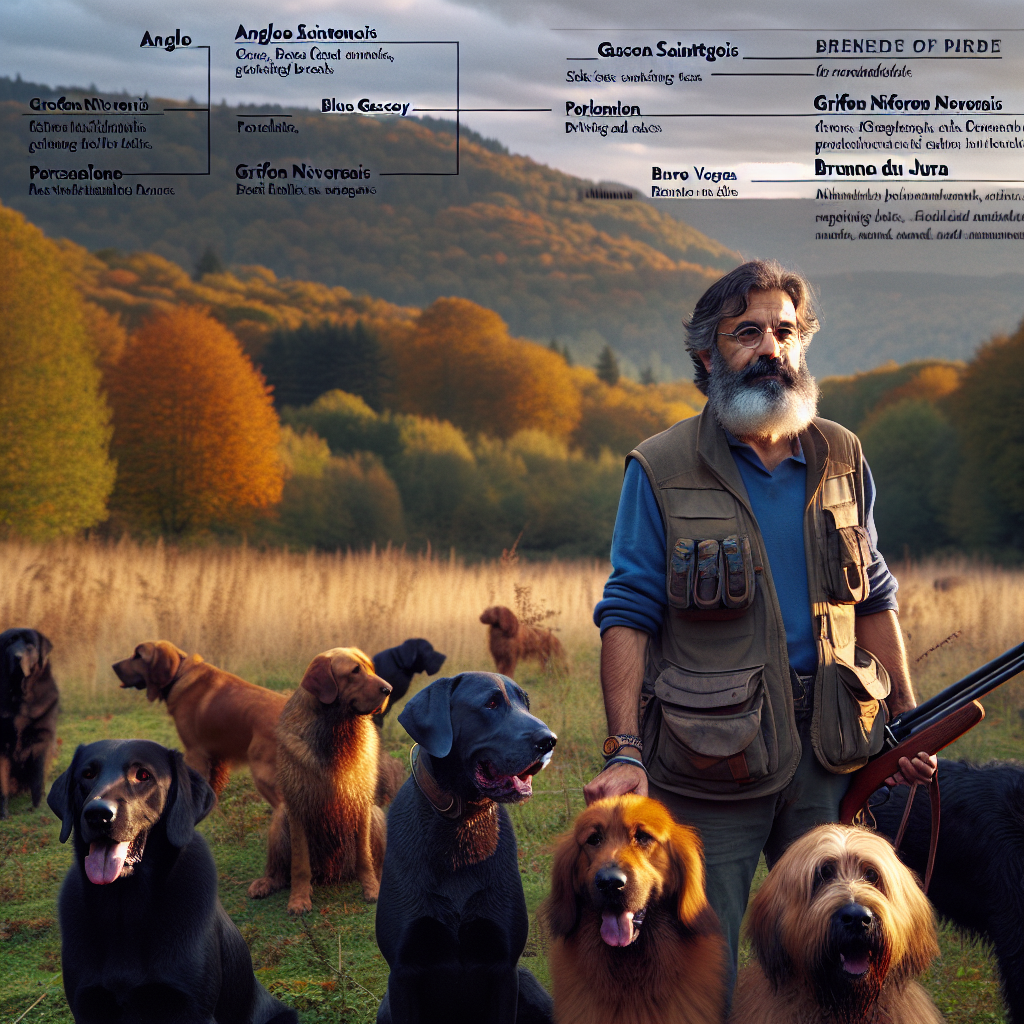 Quels sont les meilleurs chiens pour la chasse du sanglier