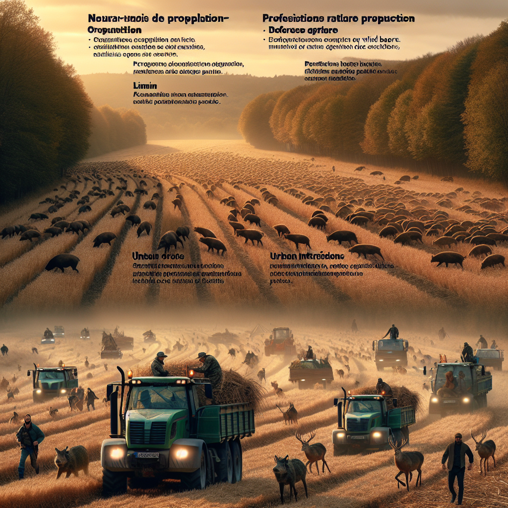 Sangliers en France une multiplication incontrôlable et ses conséquences